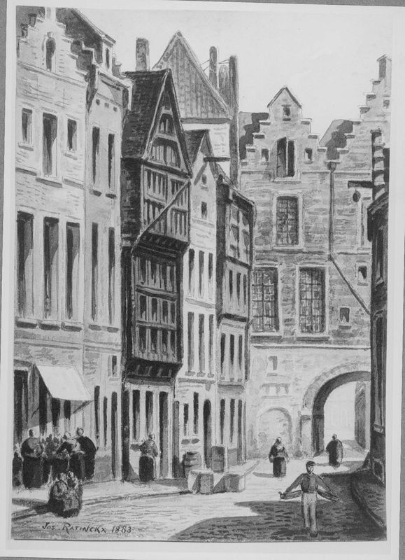 Krabbenstraat te Antwerpen