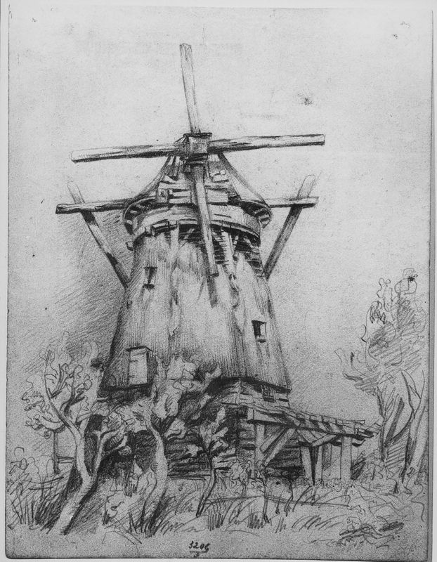 Vervallen oude molen