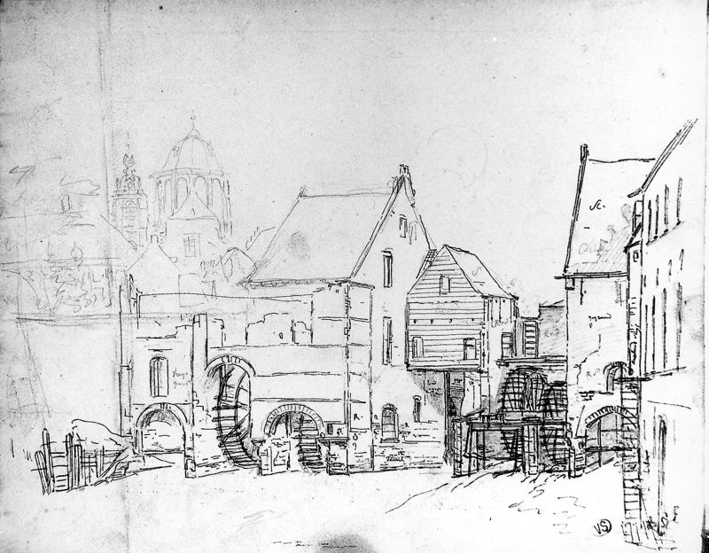Stadsgezicht te Mechelen