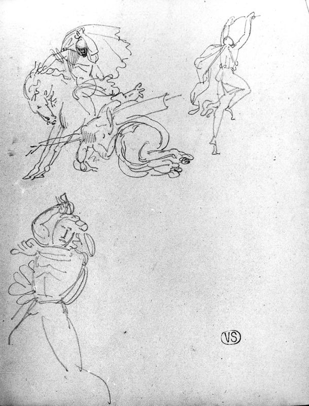 Figuren uit een strijdtafereel