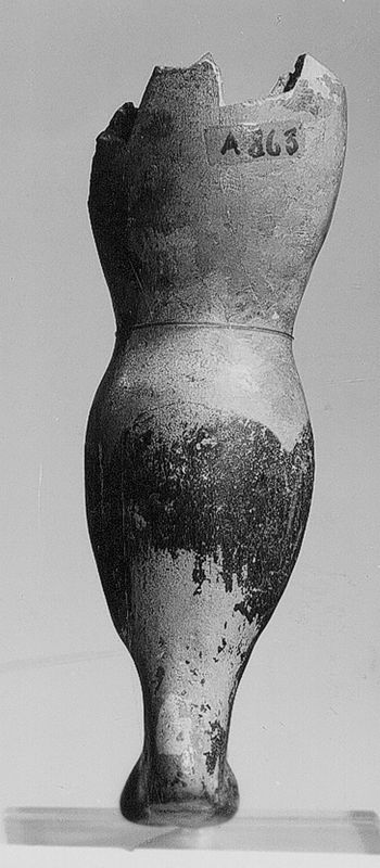Vase à parfum en forme de jambe