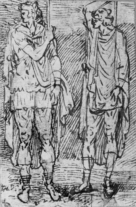 Album d'Arenberg : deux enseignes romaines