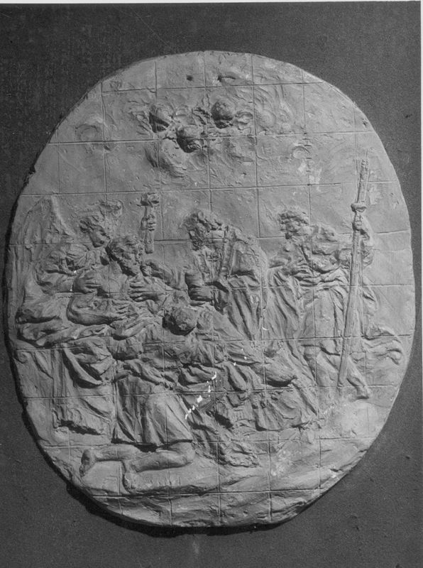 Le Viatique (projet de médaillon)