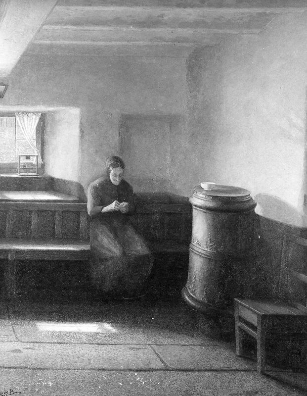 La vieille tricoteuse