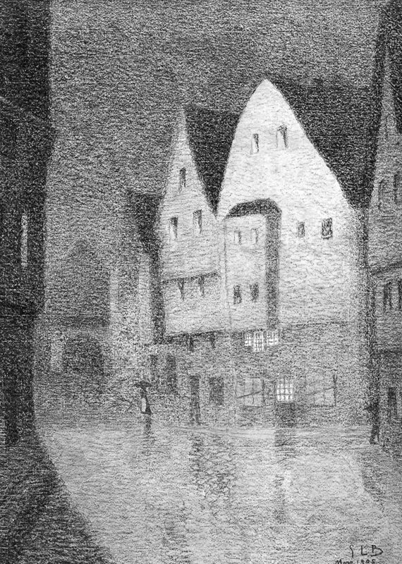 Soir de pluie à Limburg an der Lahn