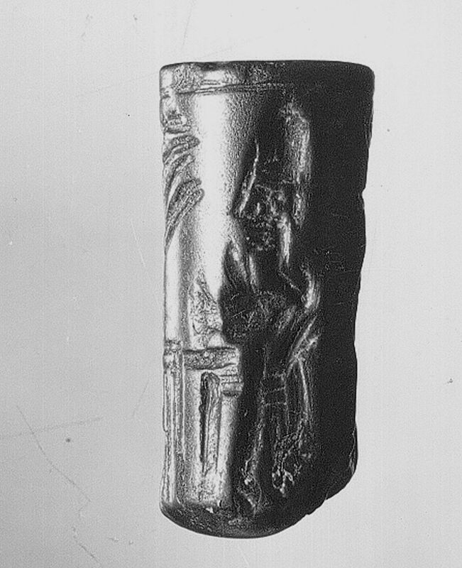 sceau cylindrique / Musées Royaux d'Art et d'Histoire