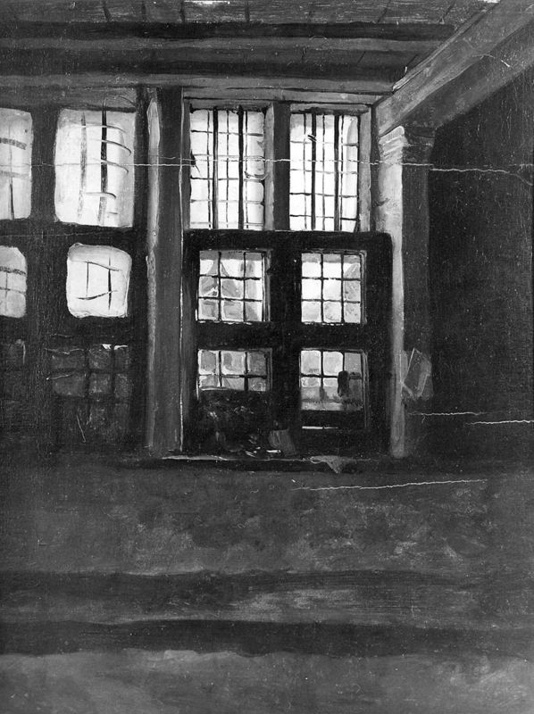 venster in tegenlicht