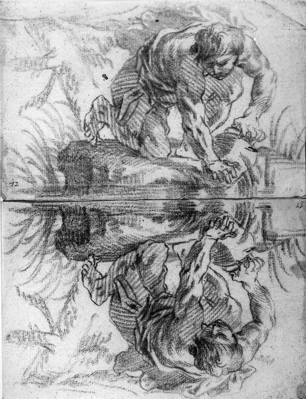Figuurstudie: Narcissus