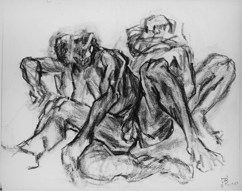 Studie voor een abstract beeld