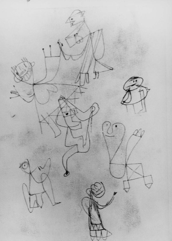 dessin / Openluchtmuseum voor beeldhouwkunst Middelheim
