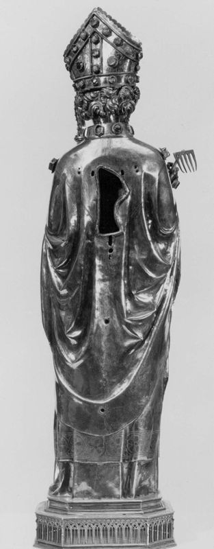 Statue-reliquaire de saint Blaise