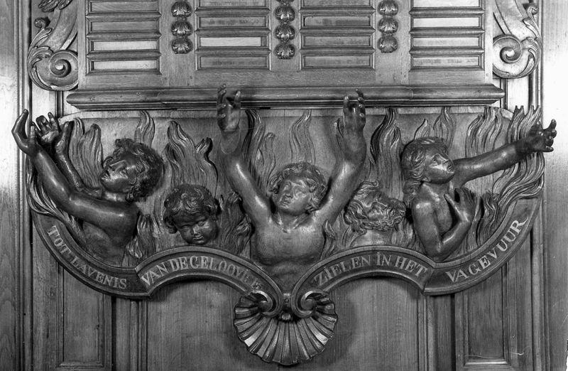 fichier de confrérie[mobilier d'église] / Kerk O.L.Vrouw en Sint-Petrus en Paulus[Waasmunster]