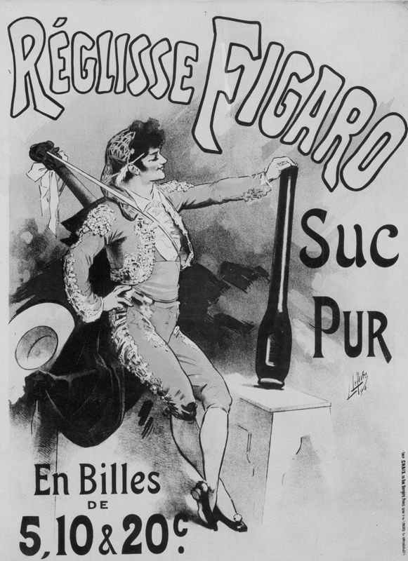 "Réglisse Figaro suc pure"