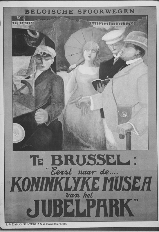"Belgische Spoorwegen te Brussel...