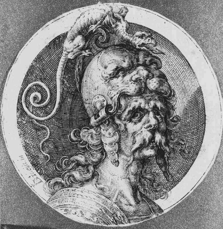 Gehelmde man