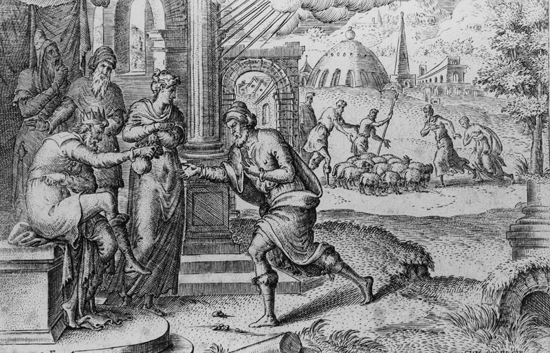 Abimelek schenkt Sara terug aan Abraham