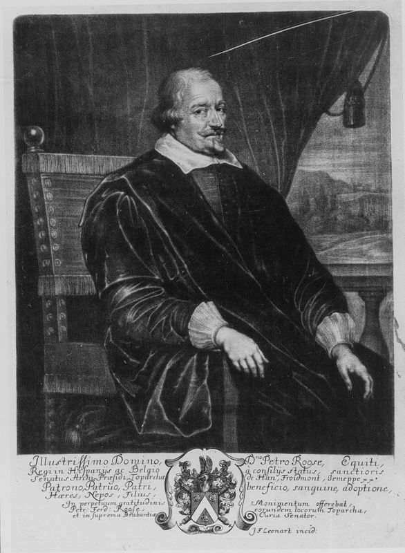 Portret van Pieter Roose
