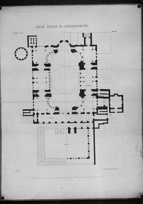 Aya Sofia te Constantinopel