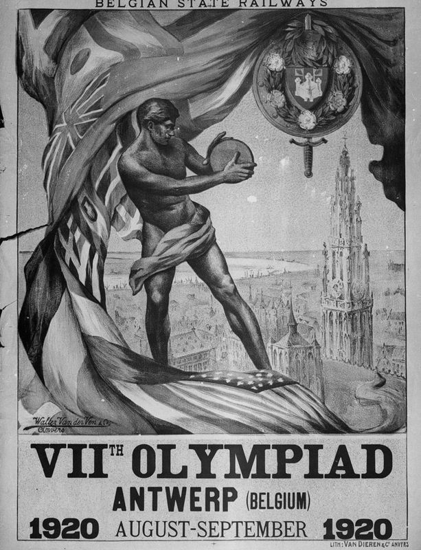 VIIth Olympiad Antwerp (Belgium)