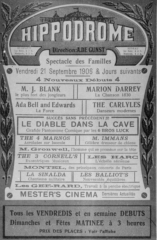 Hippodrome, 1906