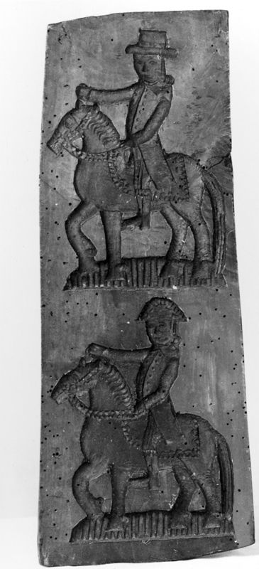 Koek-, of Speculaasplank, "zgn rijenplank"