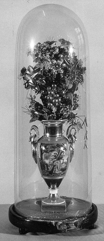 bouquet sous globe / Kerk Sint-Niklaas[Gent]