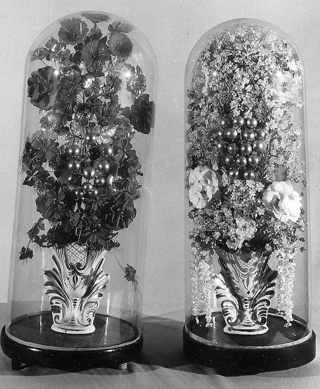 bouquet sous globe / Kerk Sint-Niklaas[Gent]