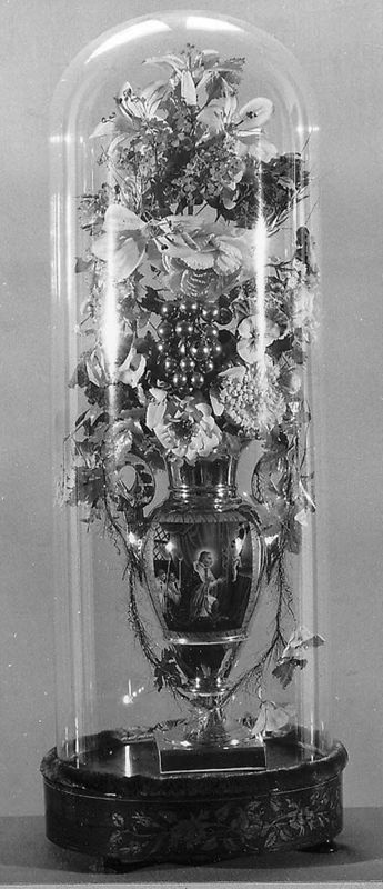 bouquet sous globe / Kerk Sint-Niklaas[Gent]