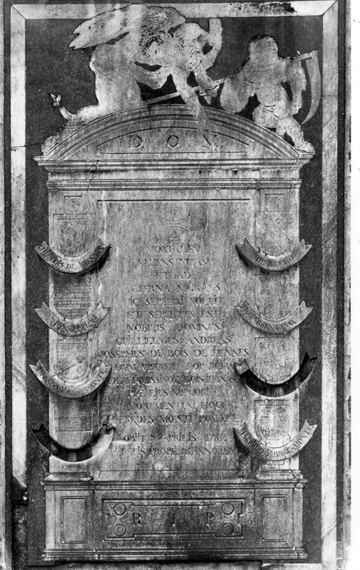 van du Bois de Fiennes, Willem Andreas Joseph