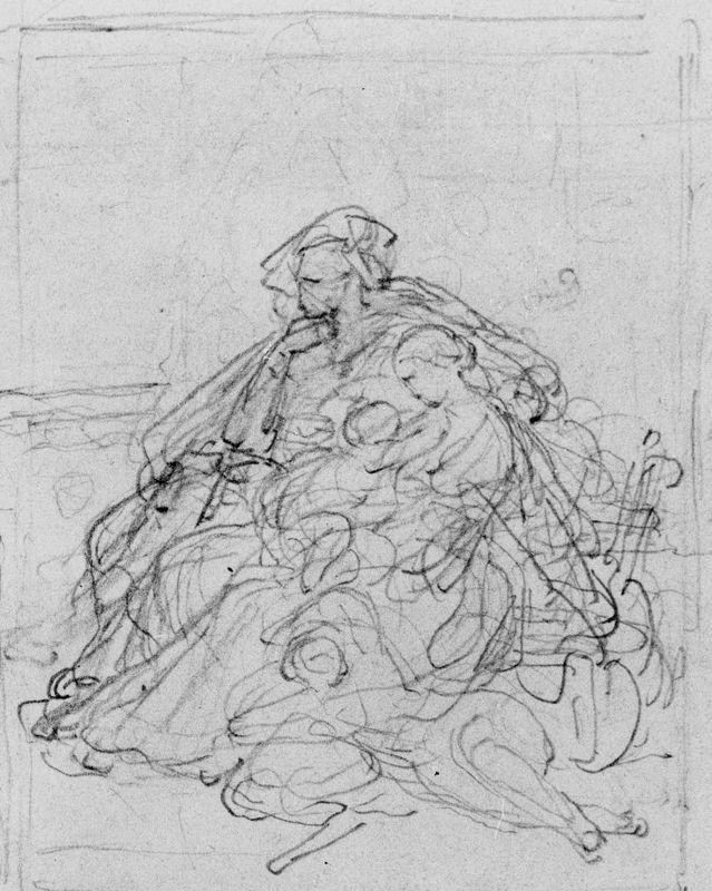 Schets van figuurgroep