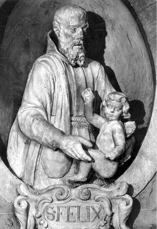 statue religieuse / Eglise Saint-Jean-Baptiste au Béguinage[Bruxelles]