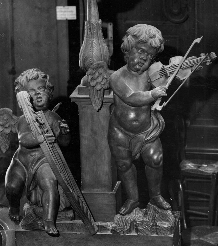 jubé[tribune d'orgues] / Eglise Saint-Jean-Baptiste au Béguinage[Bruxelles]