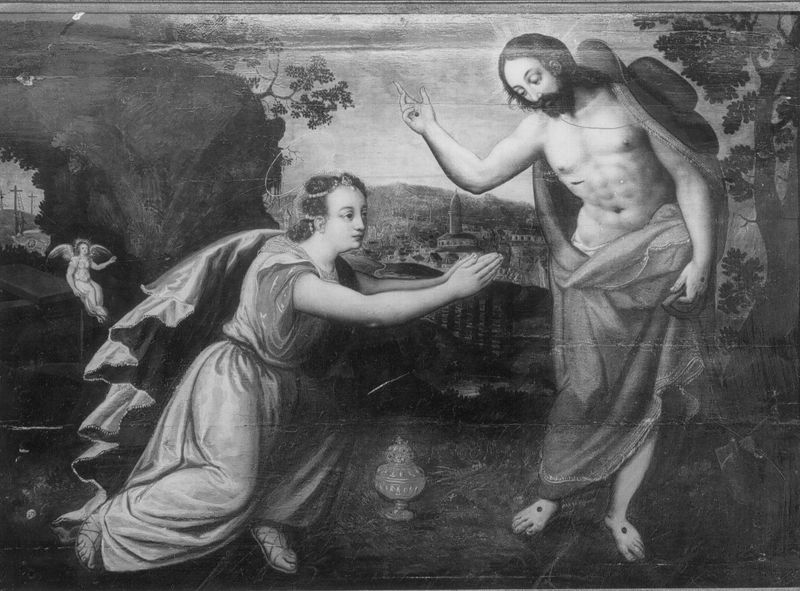 Apparition du Christ en jardinier à Marie-Madeleine