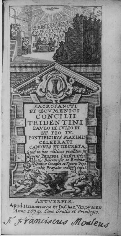 Sacrosancti et Oecumenici Concilii Tridentini Paulo III. Iulio III. et Pio IV. Pontificibus maximis celebrati Canones et Decreta
