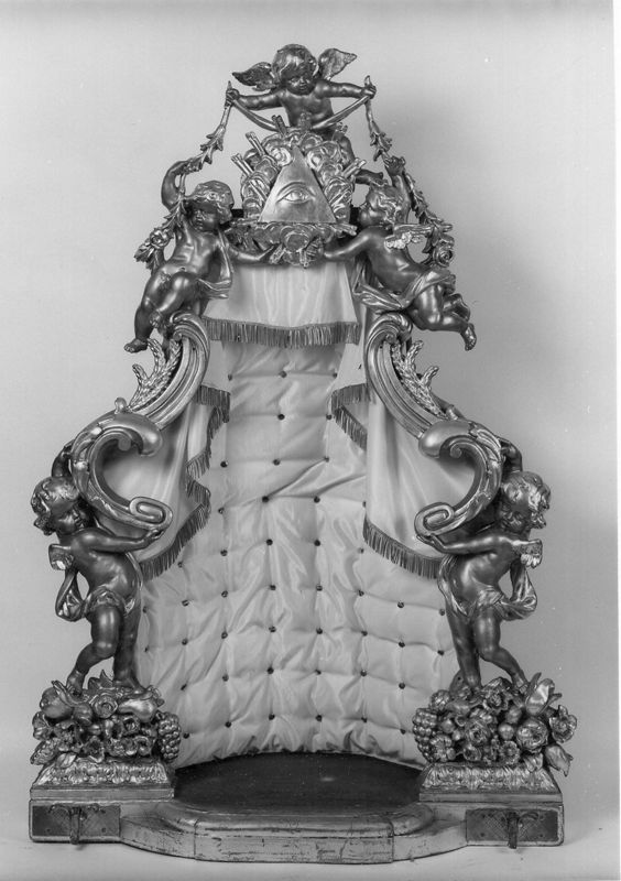 trône d'exposition[autel] / Cathédrale Saint-Aubain
