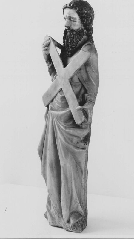Saint André debout (avec croix)