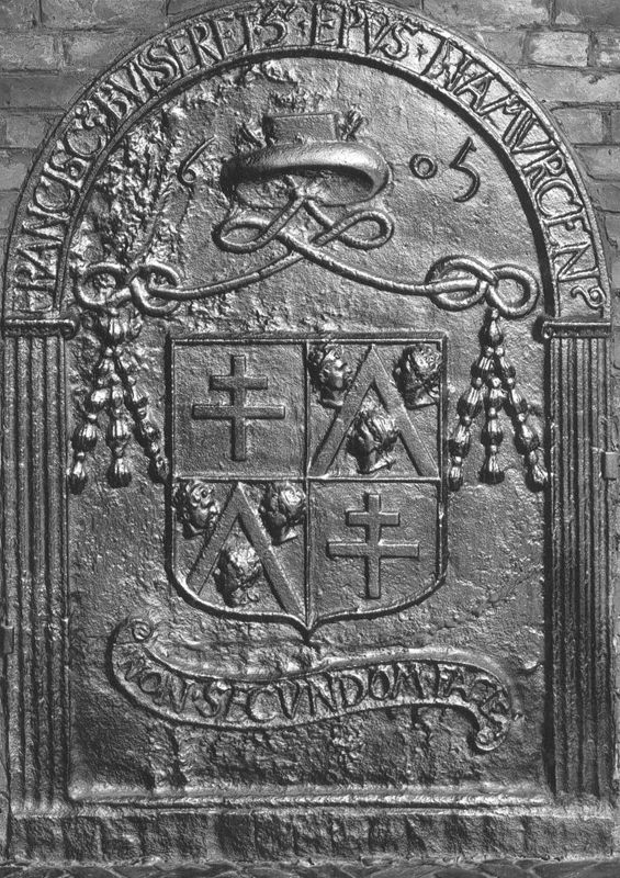 taque de foyer / Evêché de Namur