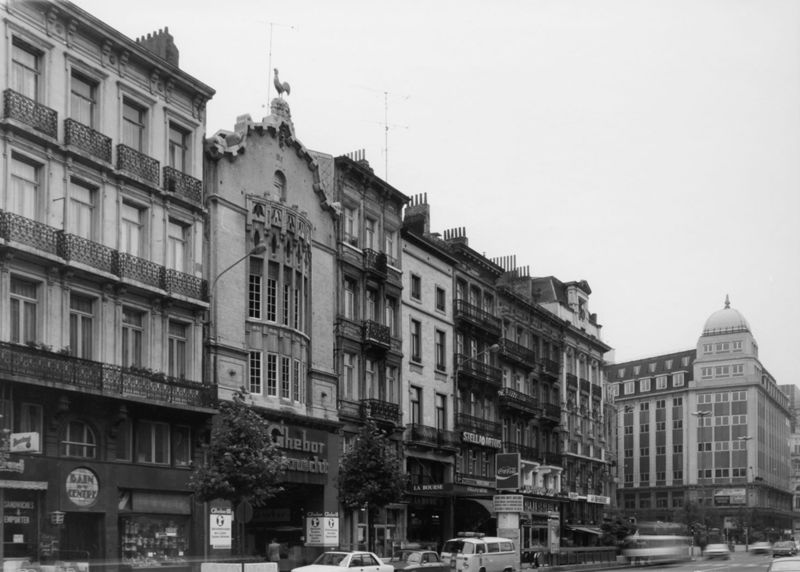 Le boulevard Anspach