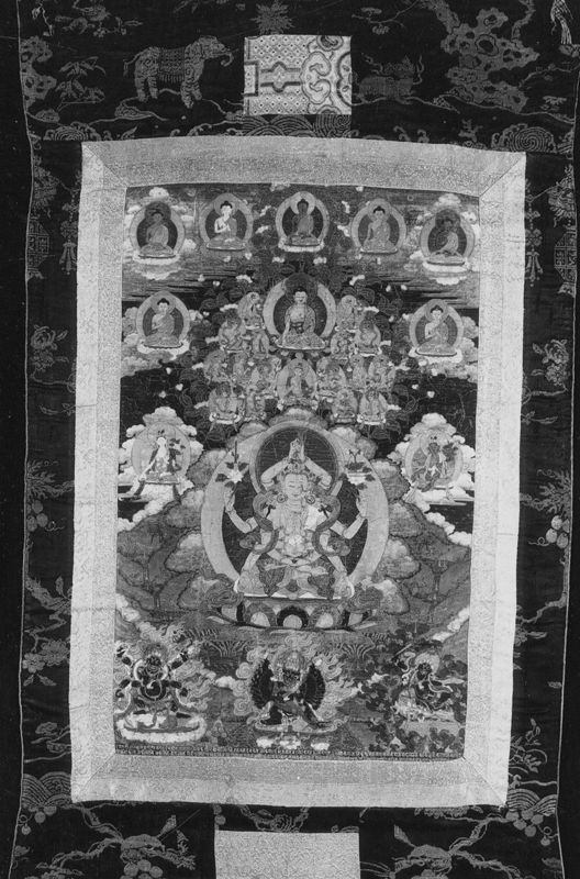 Thangka met Namasamgiti
