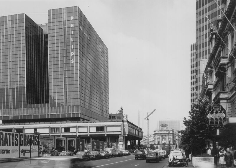 Le boulevard Anspach