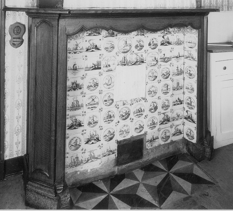 carrelage mural / Maison, Place Saint-Remacle, n° 3