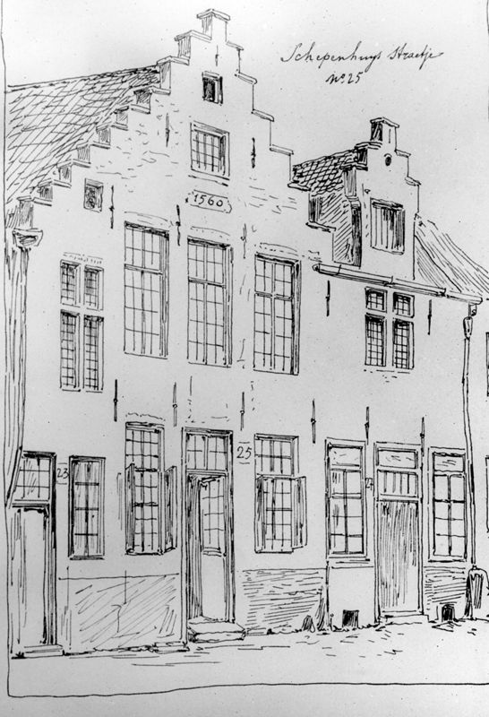 Gent : Schepenhuisstraat nr 25
