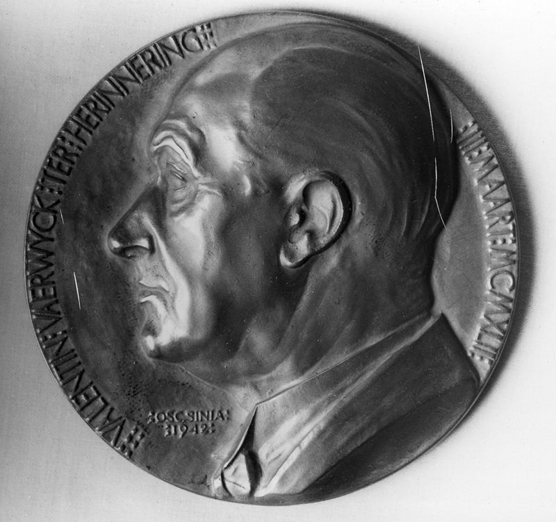 Herinneringsmedaille Architect Valentin Vaerwyck