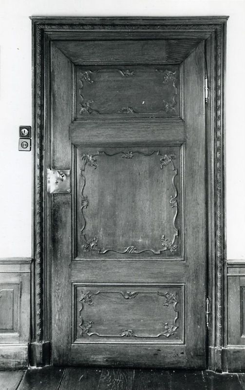 porte à un battant / Maison, Wegstrasse - Chemin-Rue, 11