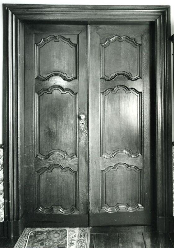porte à deux battants / Maison, Wegstrasse - Chemin-Rue, 11