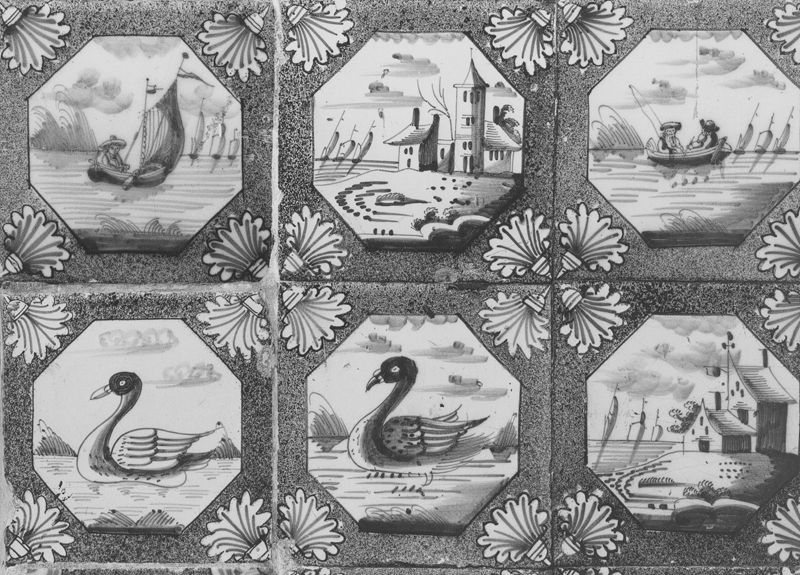 carreau mural / Musée des arts décoratifs de Namur