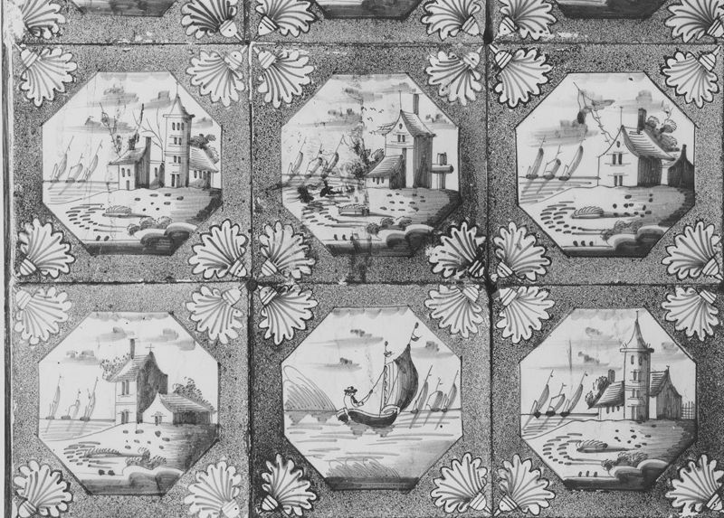 carreau mural / Musée des arts décoratifs de Namur