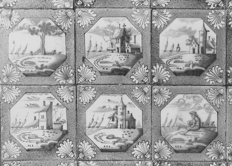 carreau mural / Musée des arts décoratifs de Namur