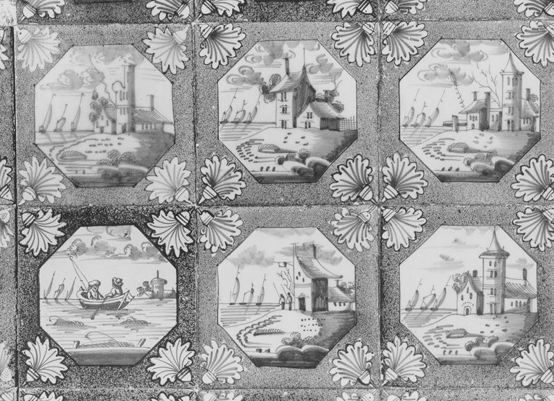 carreau mural / Musée des arts décoratifs de Namur