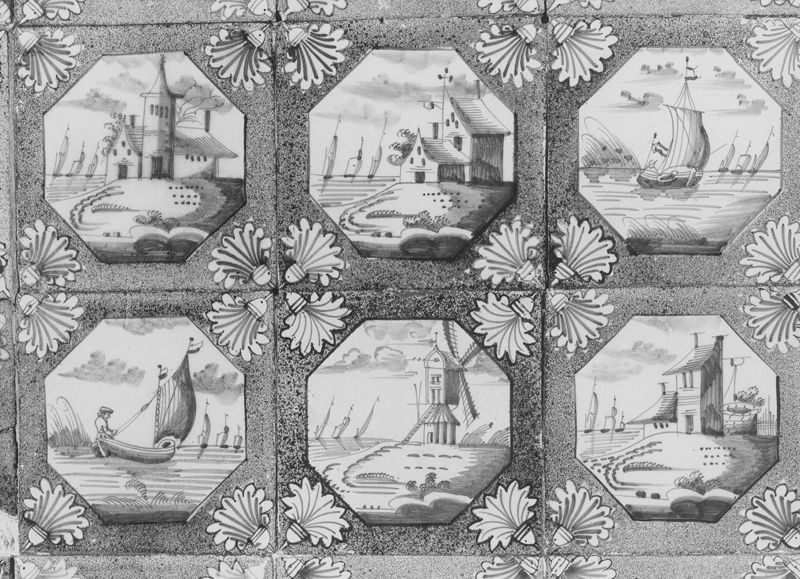 carreau mural / Musée des arts décoratifs de Namur